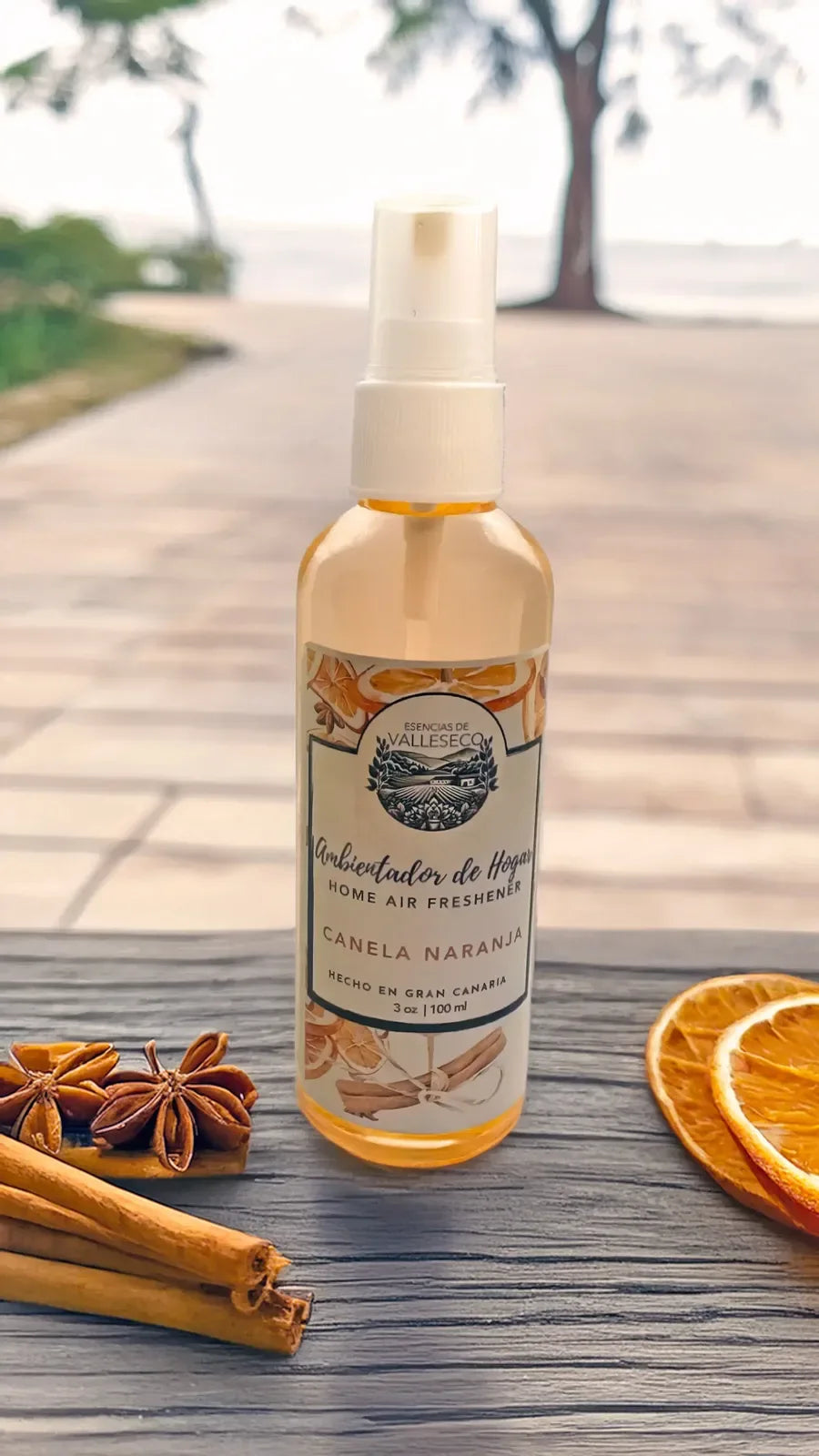 Ambientador de Hogar Canela y Naranja - Esencias de Valleseco