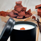 Vela Cacao Suave, aroma cálido y dulce a manteca de cacao para el hogar - Esencias de Valleseco.