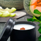 Vela Frescor Verde, aroma refrescante y frutal con notas de pepino y melón - Esencias de Valleseco.